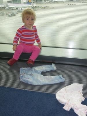 Franzi praesentiert ihren Erfolg